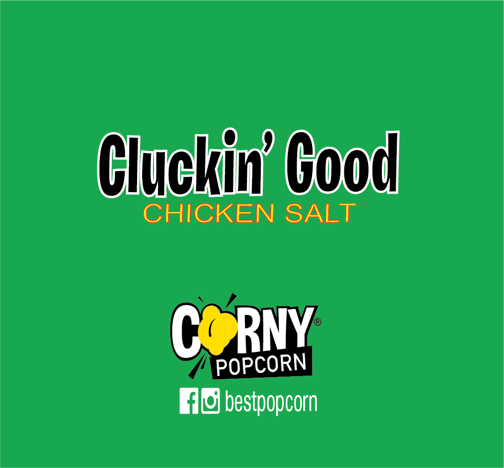 CLUCKIN' GOOD® CHICKEN SALT POPCORN TUB 100g