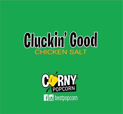 CLUCKIN' GOOD® CHICKEN SALT POPCORN TUB 100g