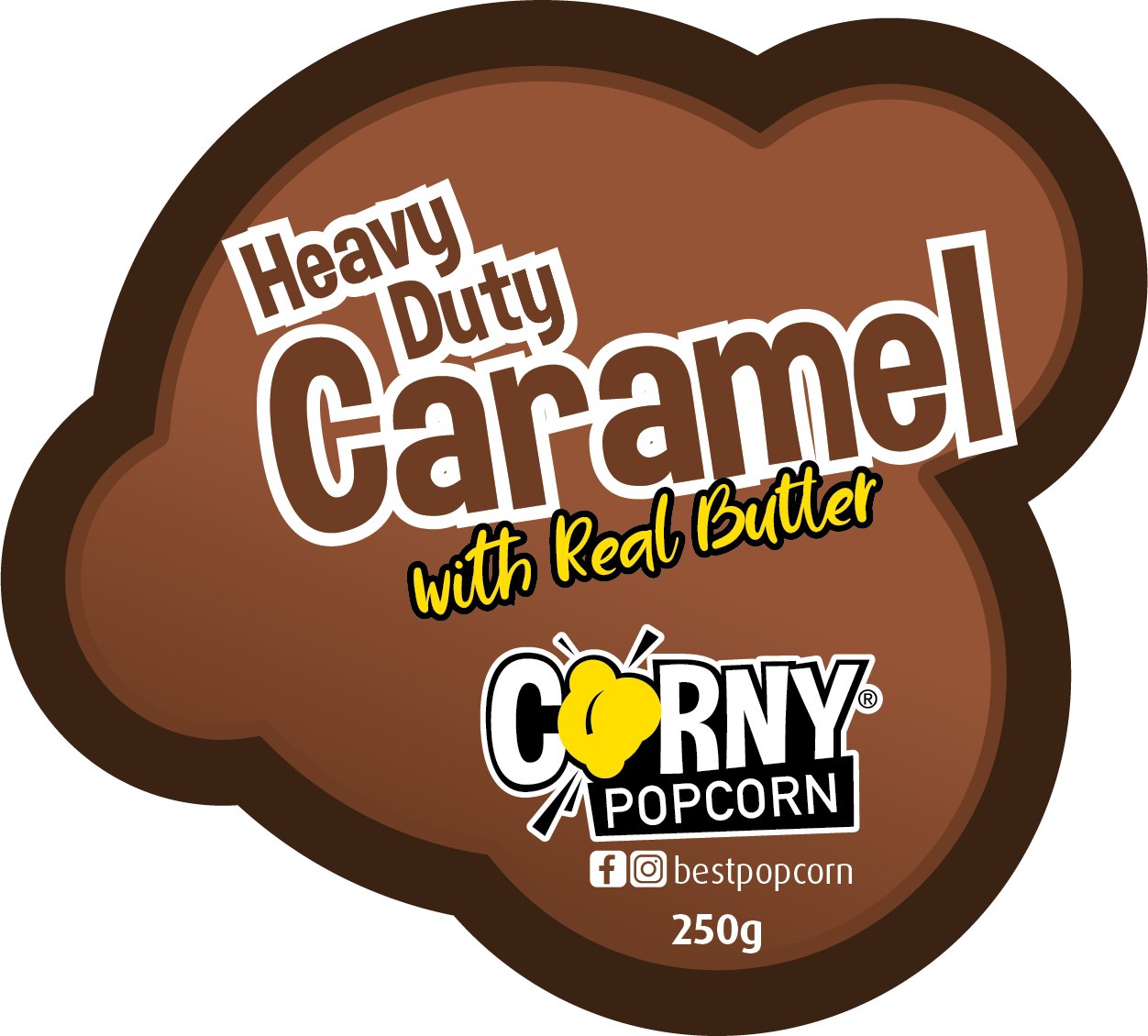 HEAVY DUTY CARAMEL POPCORN® 250gm